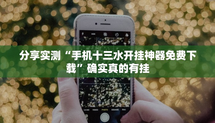 玩家必备“陕麻圈外卦神器”原来确实有挂