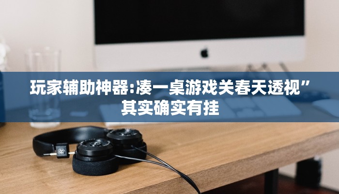 玩家辅助神器:凑一桌游戏关春天透视”其实确实有挂