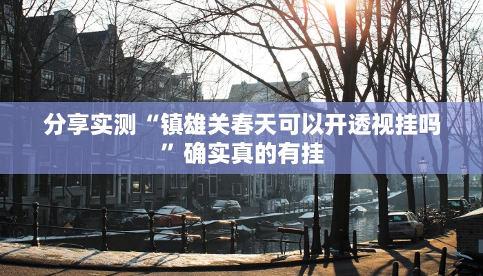 分析实测“南通长牌万能开挂器”其实确实有挂