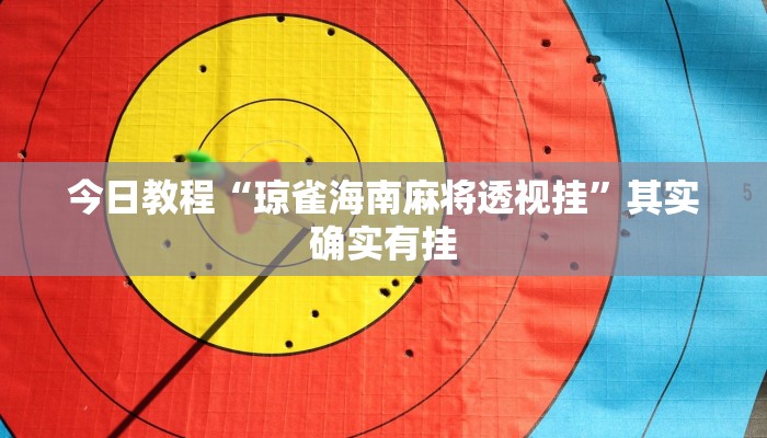 辅助开挂神器“雀神小程序怎么调胜率”2025开挂教程步骤