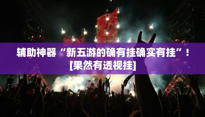 辅助神器“新五游的确有挂确实有挂”![果然有透视挂]