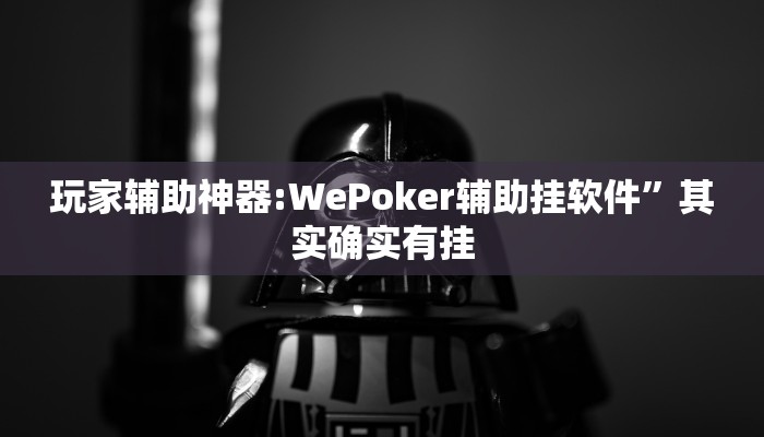 玩家辅助神器:WePoker辅助挂软件”其实确实有挂