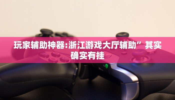 玩家辅助神器:浙江游戏大厅辅助”其实确实有挂