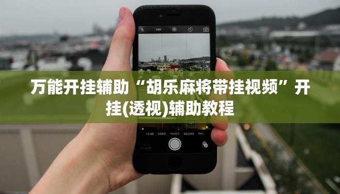 万能开挂辅助“胡乐麻将带挂视频”开挂(透视)辅助教程