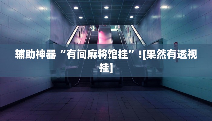 辅助神器“有间麻将馆挂”![果然有透视挂]