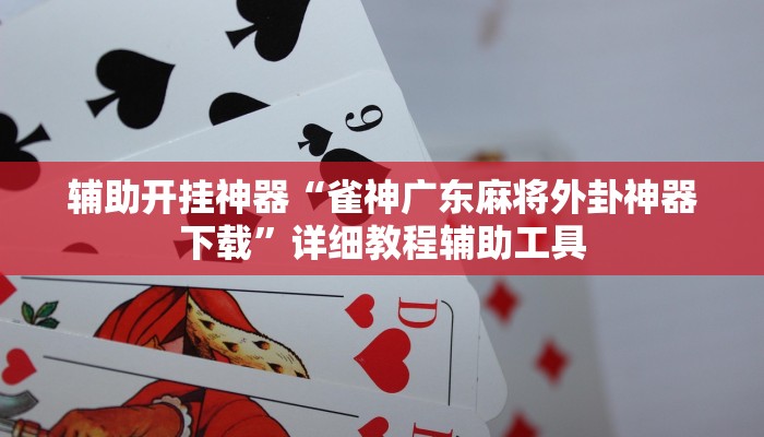 辅助开挂神器“雀神广东麻将外卦神器下载”详细教程辅助工具