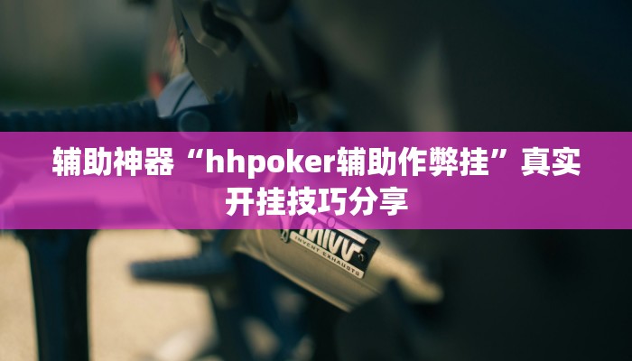 辅助神器“hhpoker辅助作弊挂”真实开挂技巧分享