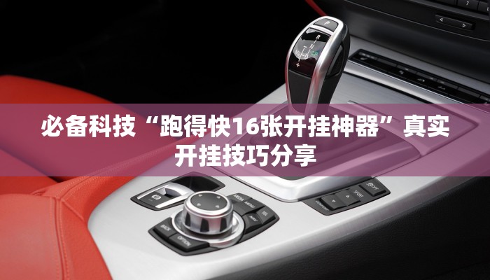 必备科技“跑得快16张开挂神器”真实开挂技巧分享