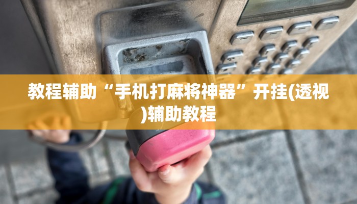 教程辅助“手机打麻将神器”开挂(透视)辅助教程 教程辅助“手机打麻将神器”开挂(透视)辅助教程