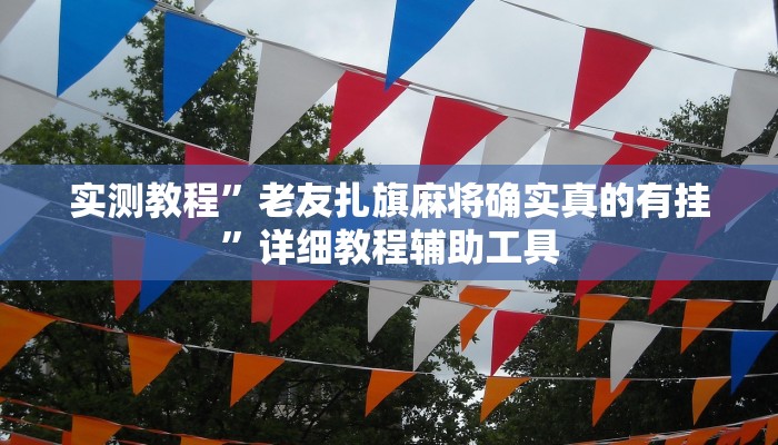 实测教程”老友扎旗麻将确实真的有挂”详细教程辅助工具