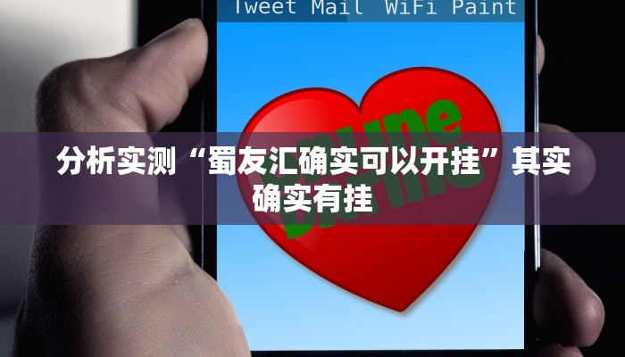 分析实测“蜀友汇确实可以开挂”其实确实有挂 分析实测“蜀友汇确实可以开挂”其实确实有挂