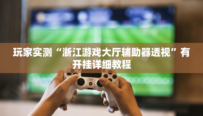 玩家实测“浙江游戏大厅辅助器透视”有开挂详细教程